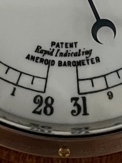 Thumbnail: Rare 'Rapid Indicating' Aneroid Barometer