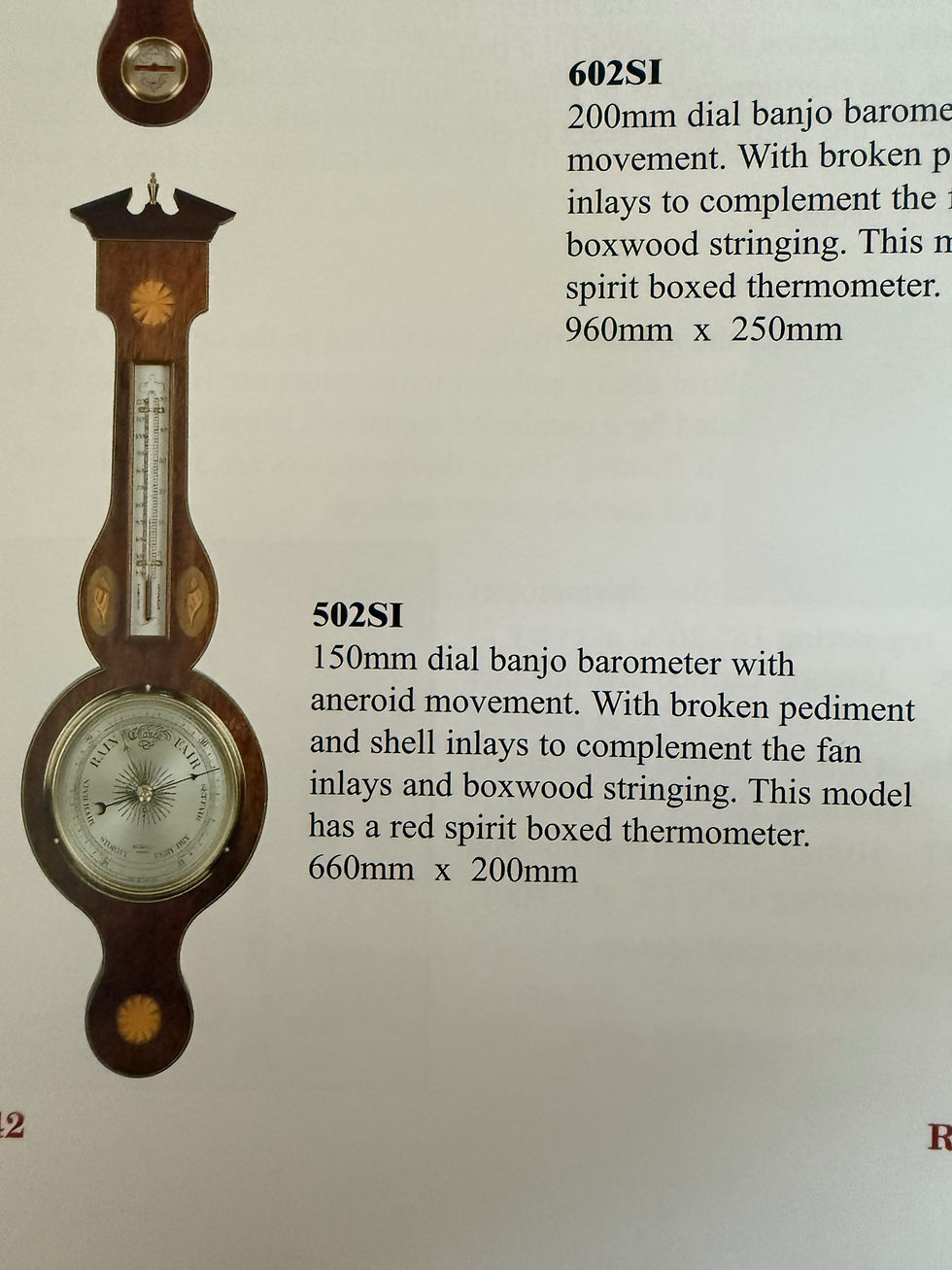 Thumbnail: As New Barograph by Russell of Norwich