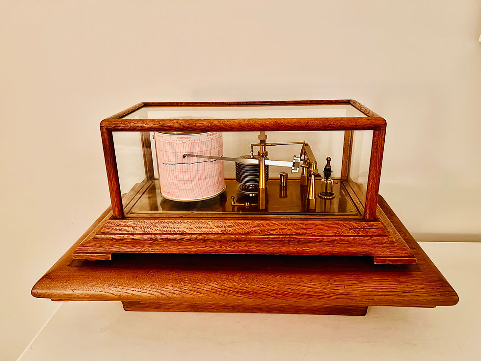 Thumbnail: Barograph Display Shelf, Victorian