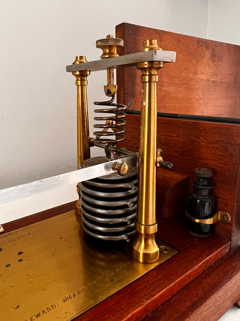 Thumbnail: Rare Spring Barograph