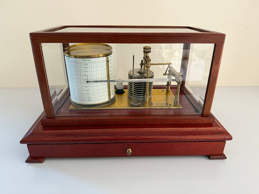 Thumbnail: G H Zeal, London, Barograph