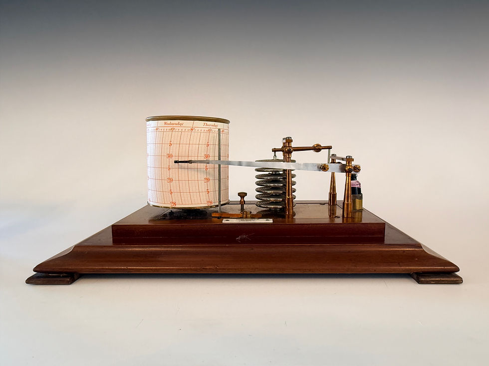 Thumbnail: Edwardian Barograph by Chadburns, Liverpool