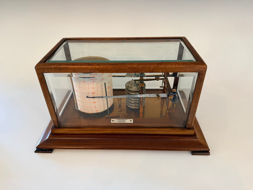 Thumbnail: Edwardian Barograph by Chadburns, Liverpool