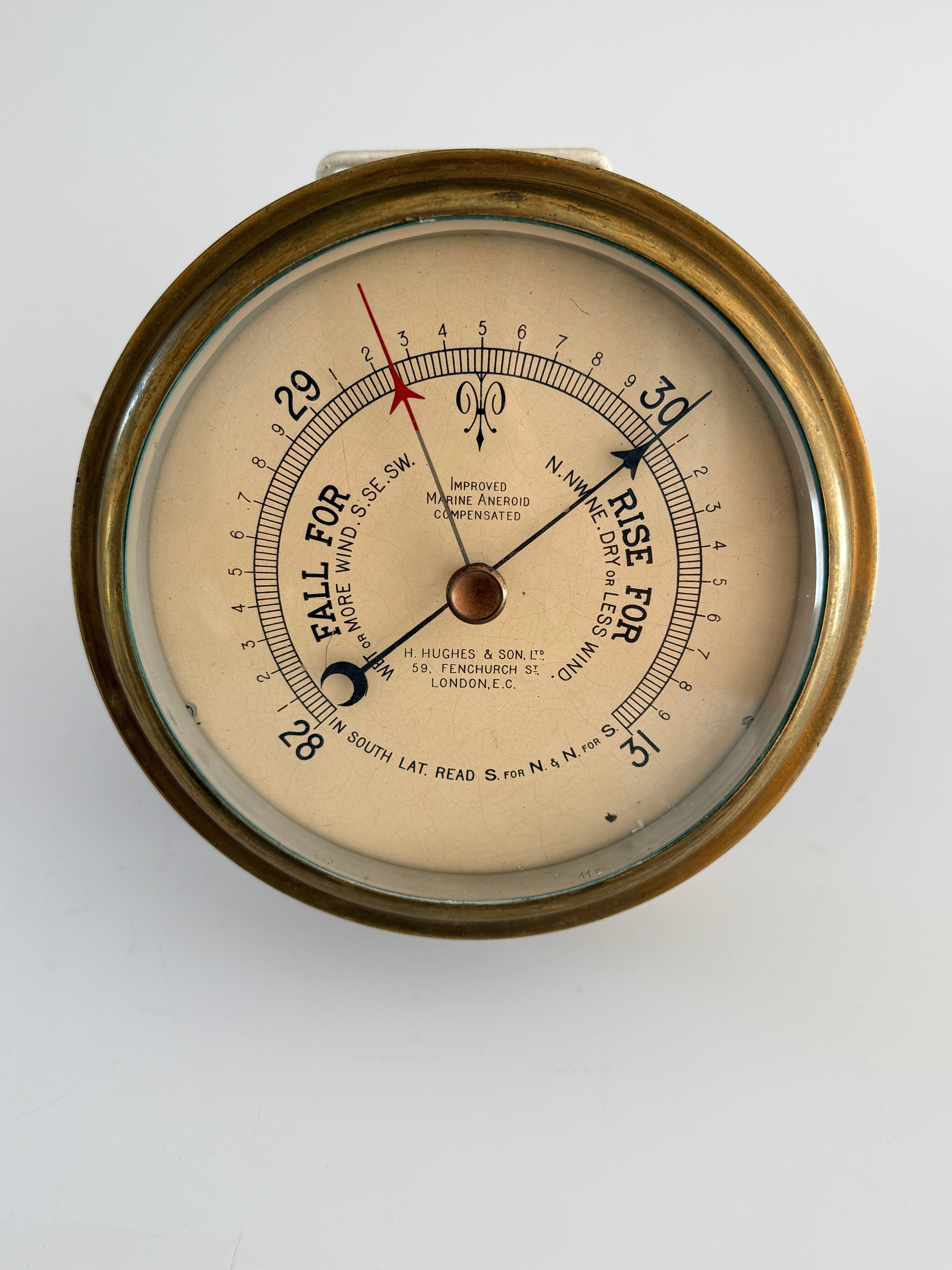 Classic Marine Barometer, by Hughes
