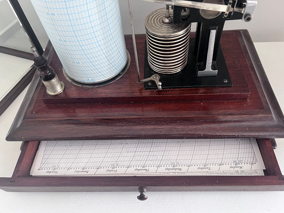 Thumbnail: Rare Micro-Barograph by Kelvin, Bottomley and Baird