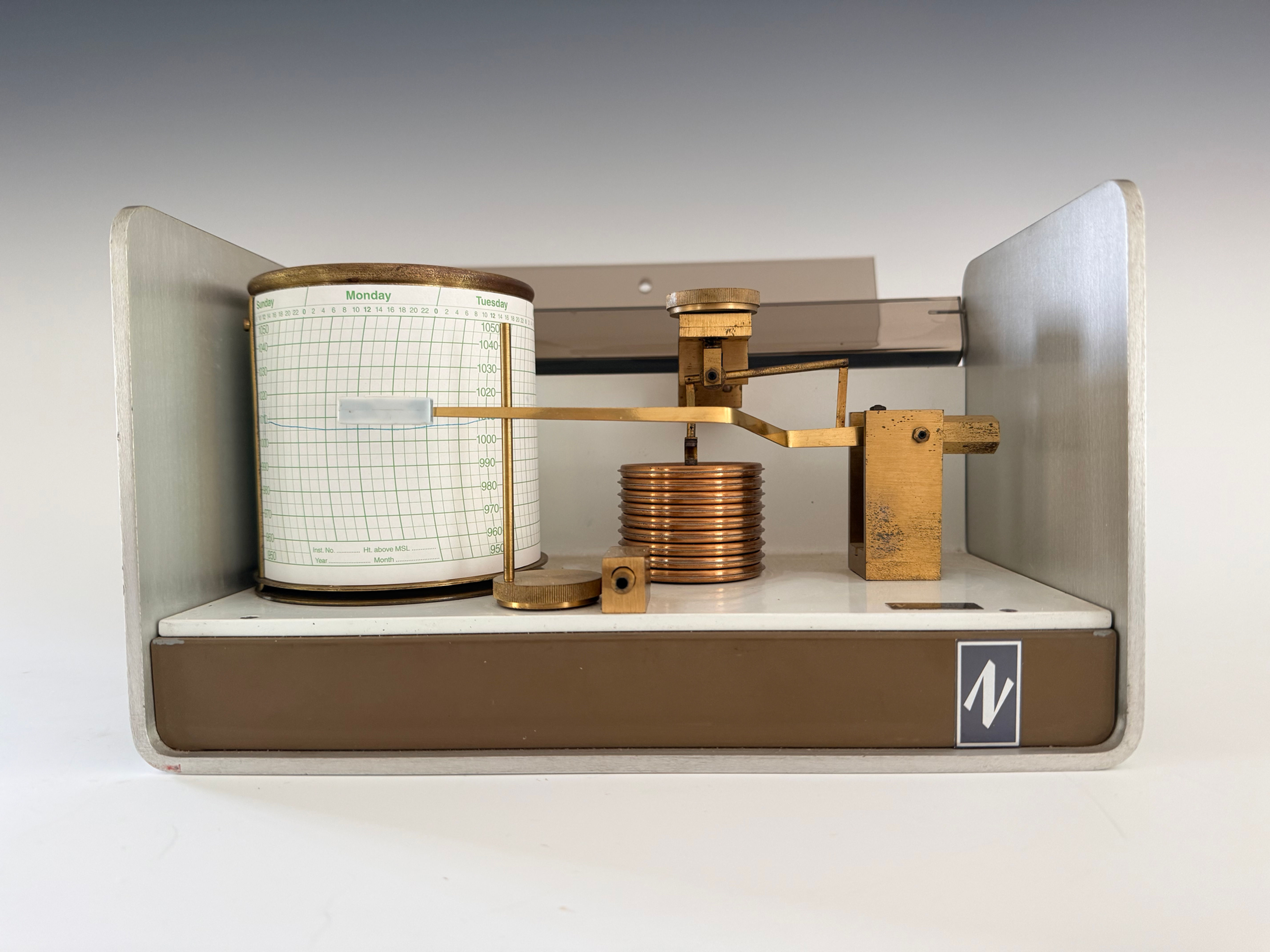 Modern Barograph by Negretti and Zambra