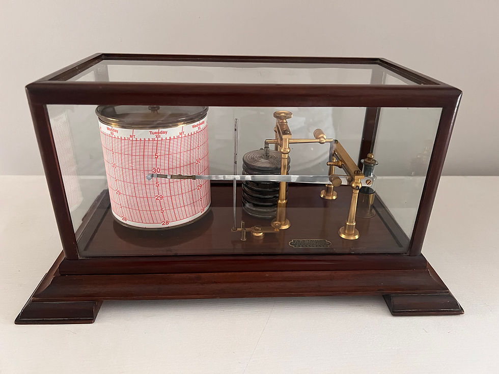 Thumbnail: A Rare Barograph by Baines, Harrogate