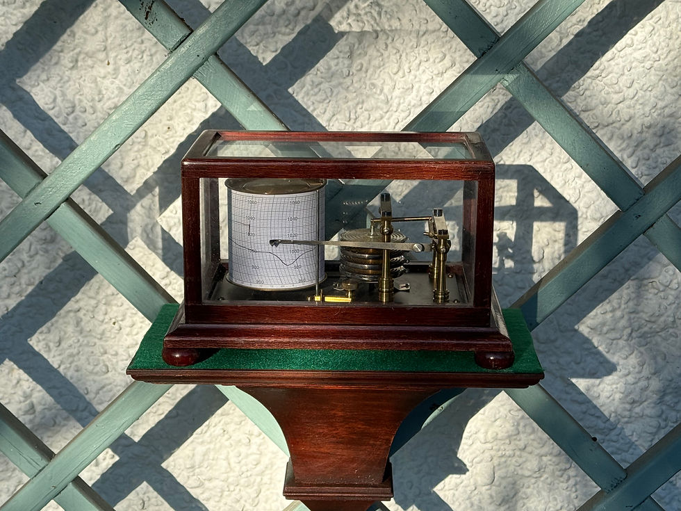Thumbnail: Small Pattern Display Barograph with Shelf