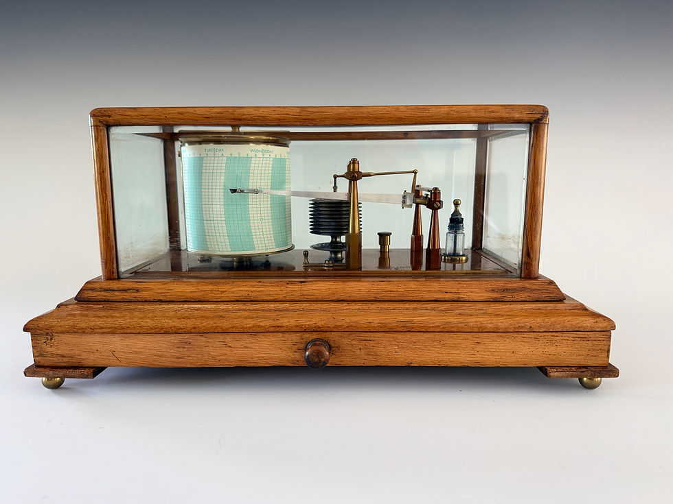 Thumbnail: Regency Barograph by Negretti and Zambra