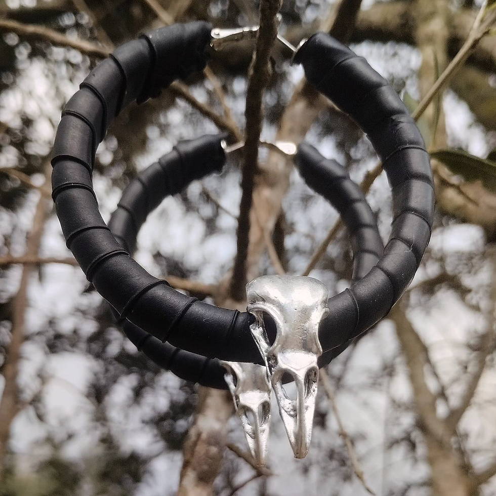 Thumbnail: Alternative Crow - Earrings 