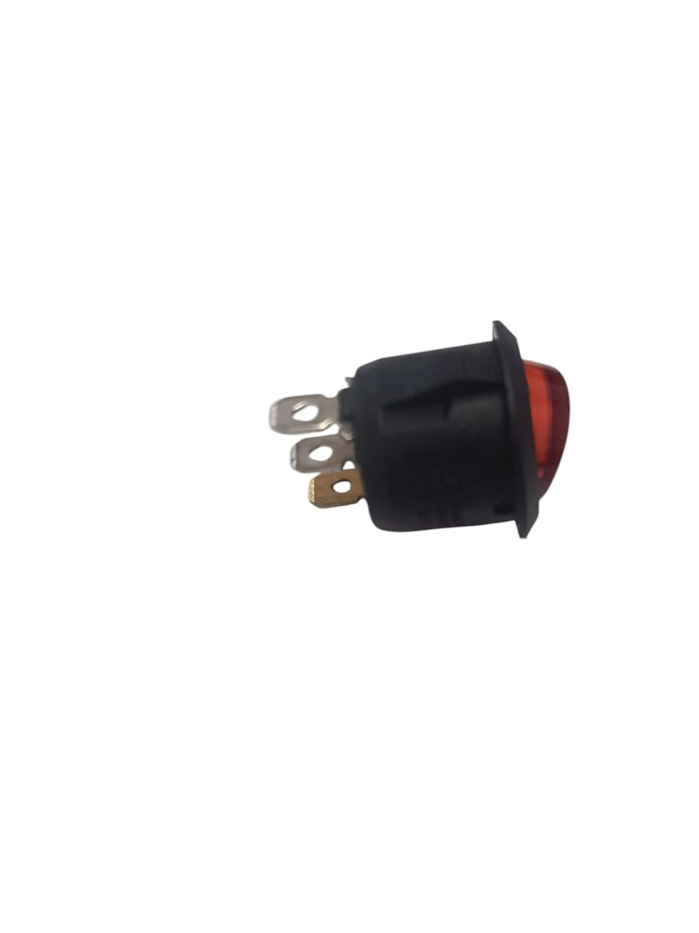 Thumbnail: Round Mini ON/OFF SPDT Rocker Switch with Light – 6A 250V AC