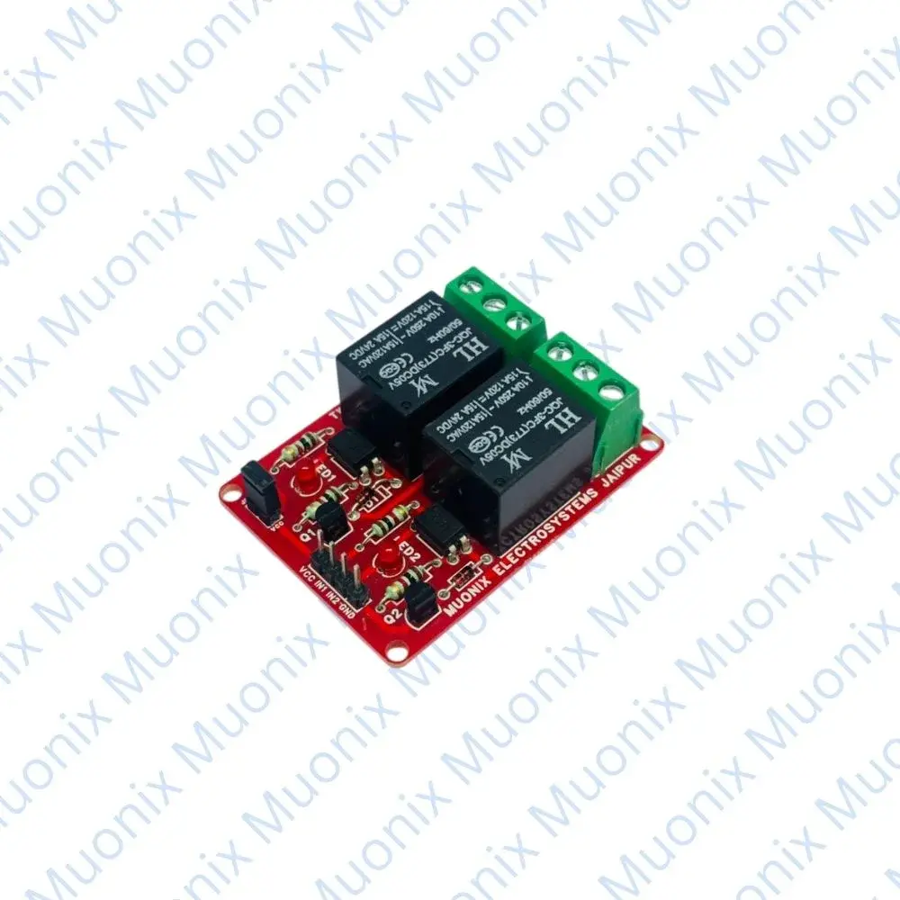 2 Channel Relay Module 5V 10A TH