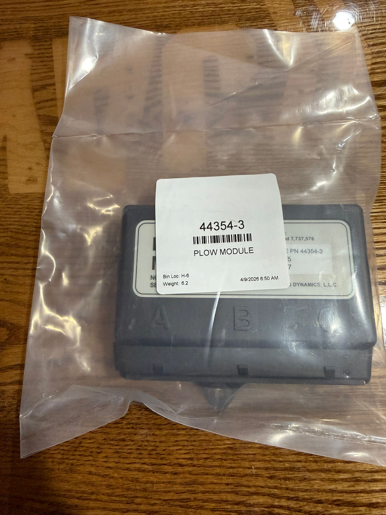 44354-3 Plow Module 3 Port Western Fisher Blizzard Isolation Module Snow Plow Si