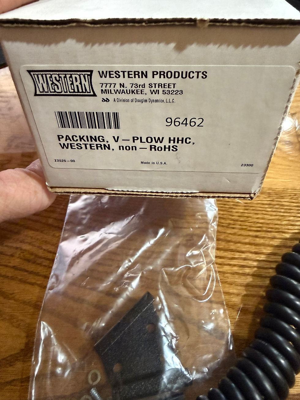 Thumbnail: 96462 Western MVP V Plow Handheld Control Round Black Plug