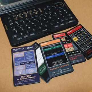 Sharp IQ-8000 IC cards