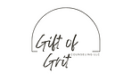 Gift of Grit Counseling Logo with Arch on White background