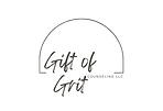 Gift of Grit Counseling Logo with Arch on White background