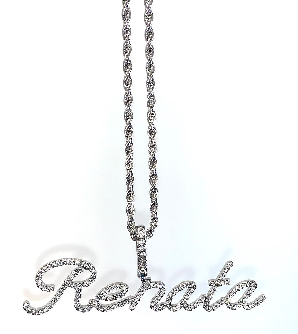 Thumbnail: Custom Name Pendant 