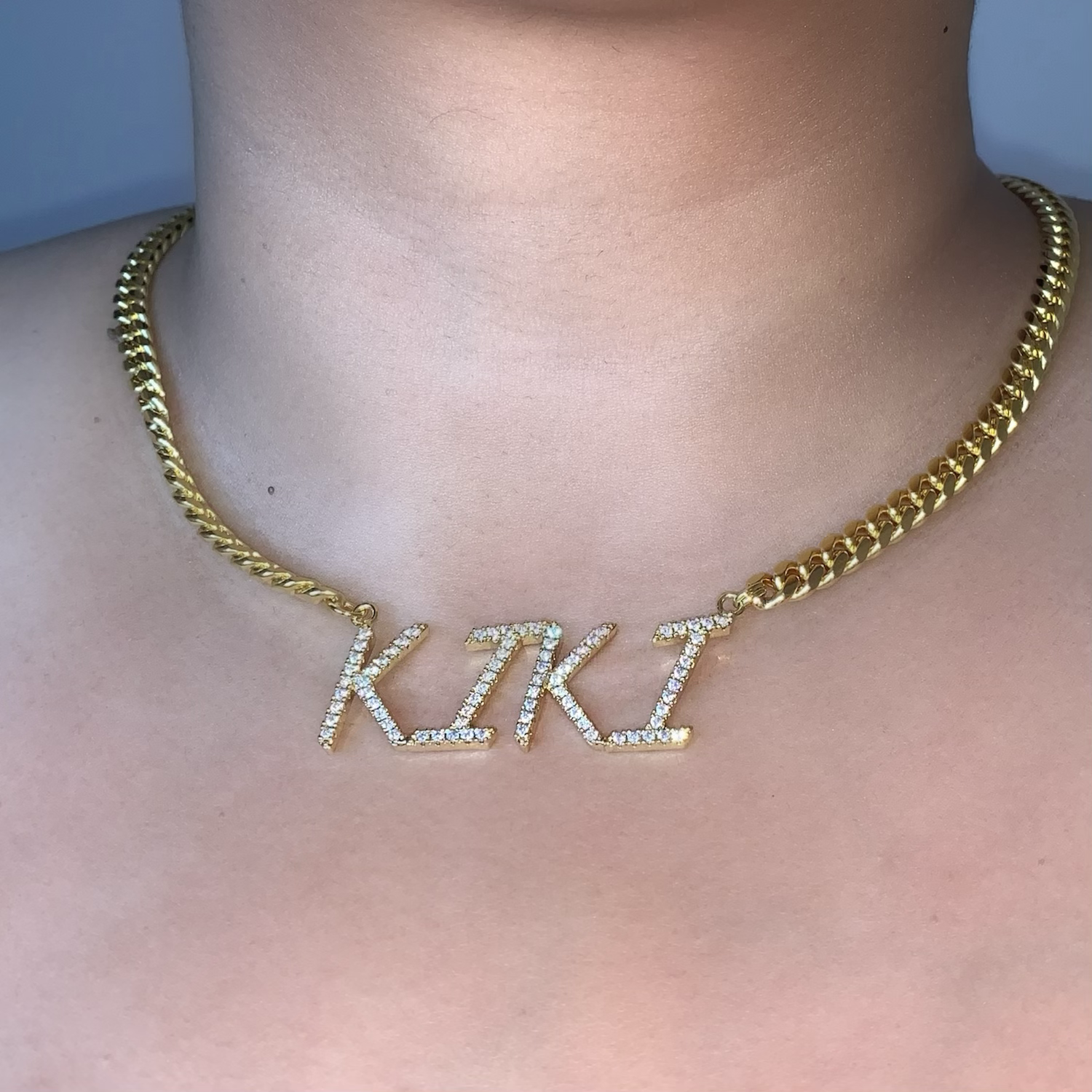 Lavish Gold Personalized Cuban Necklace
