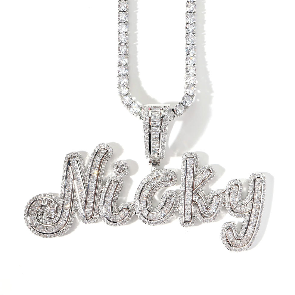 Thumbnail: Cursive Name Pendant