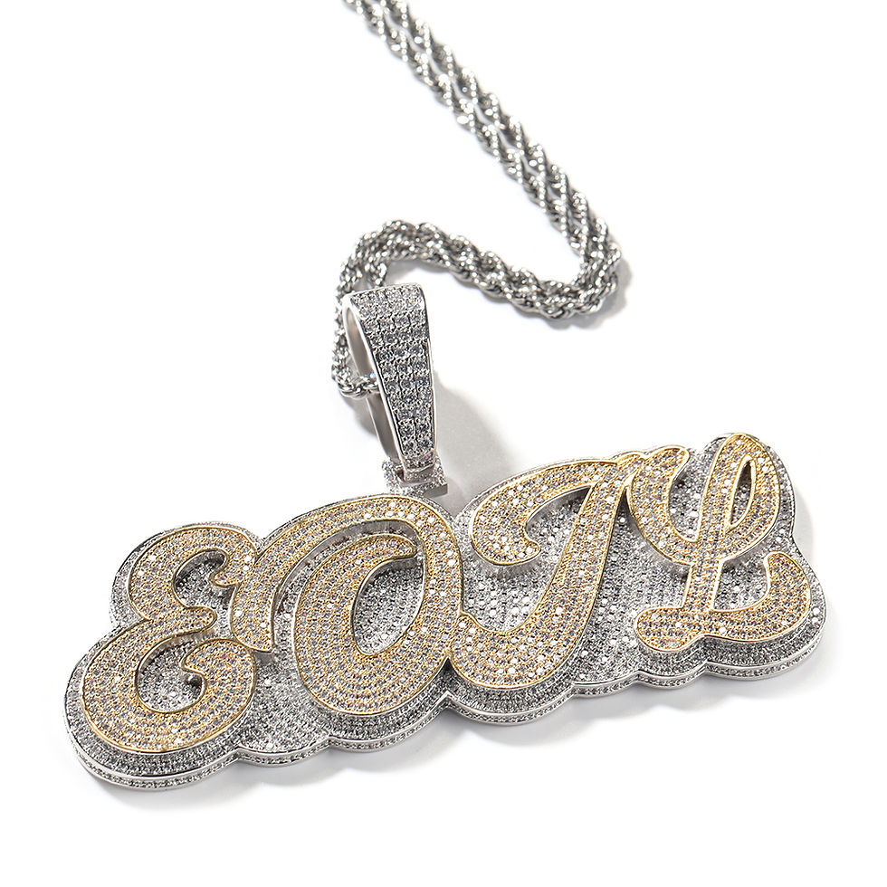 Thumbnail: Rich Custom Name Pendant