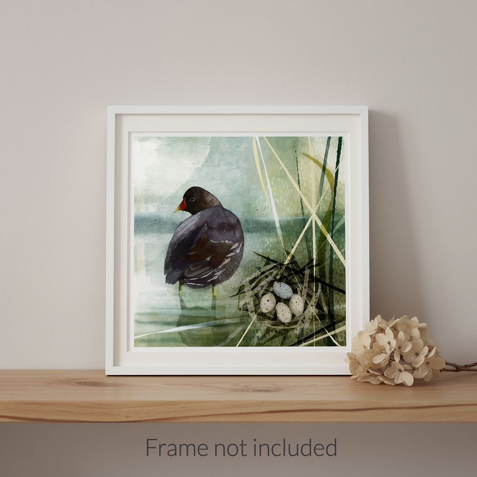 Thumbnail: Giclee Art Print - By the Reeds 