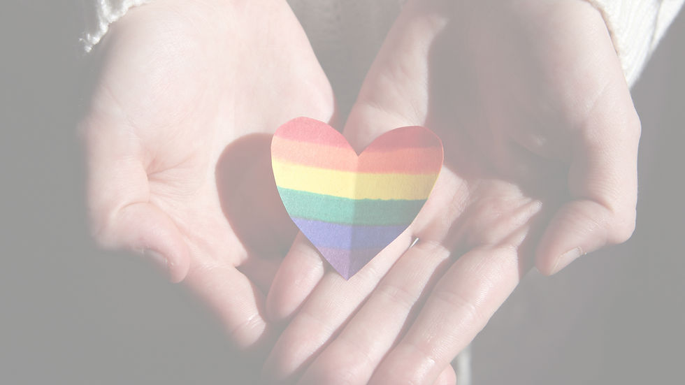 Rainbow Heart Hands