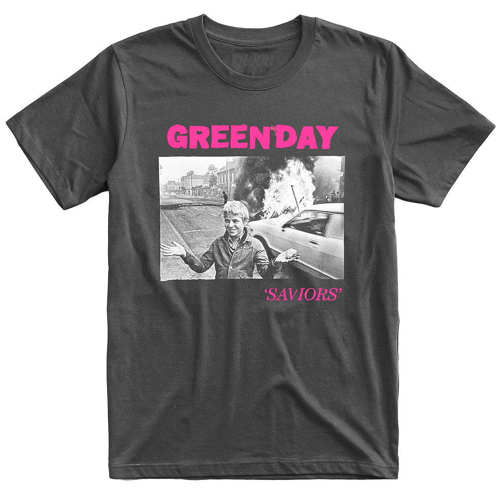 Miniatura: Camiseta Green Day Saviors