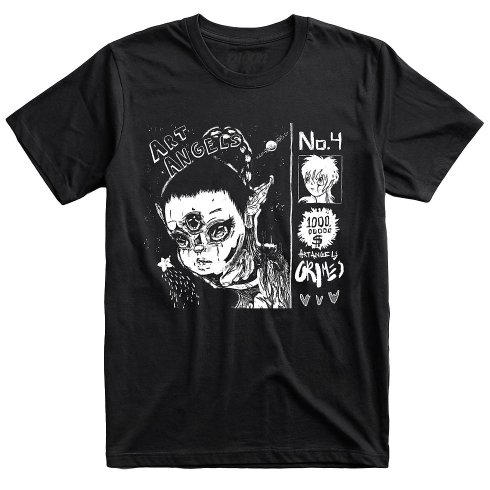 Miniatura: Camiseta Grimes Art Angels