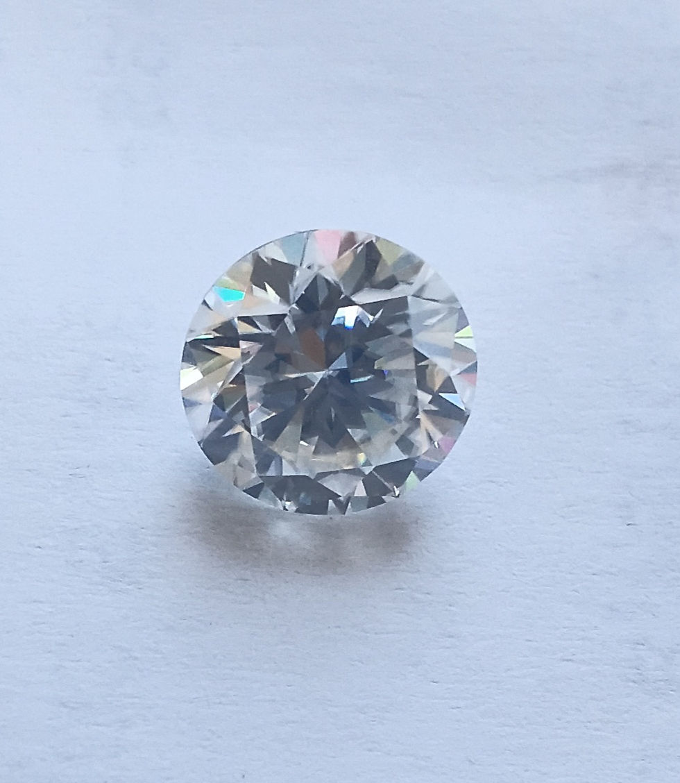 Miniatura: Diamante CVD 8.5mm Pura Perfeicao com Certificado 