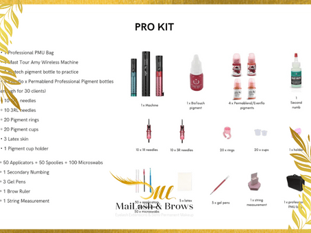 Lip Blush Training Kit: MaiLash & Brows' Offerings