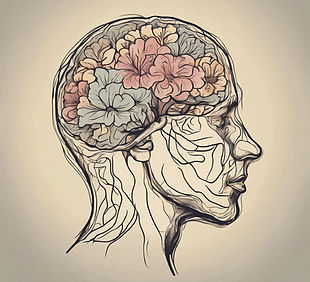 simple outline of brain inside of a person becoming flowers.jpg