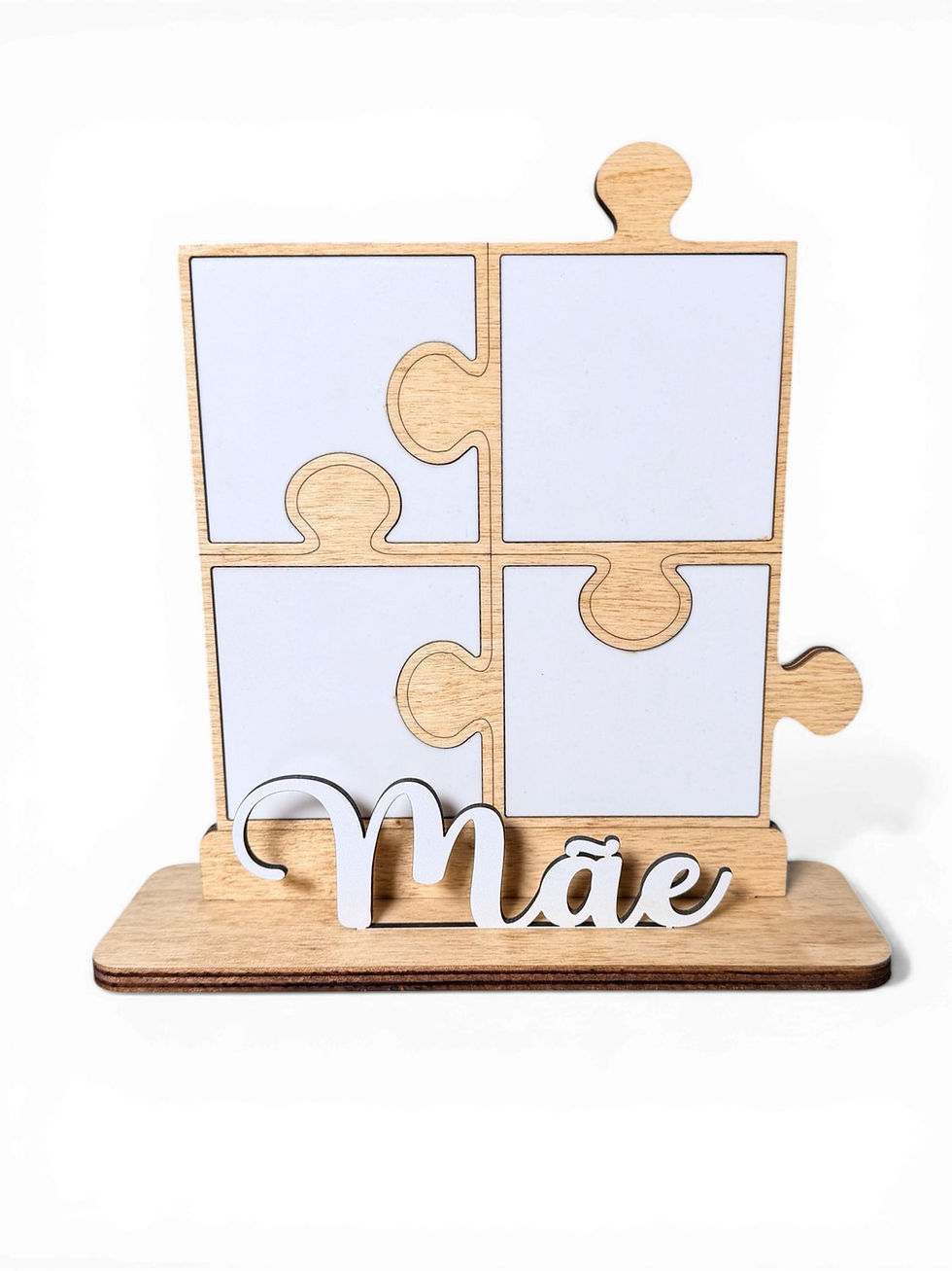 Miniatura: Moldura Mãe – Puzzle 4 Peças Feito em Portugal 🇵🇹
