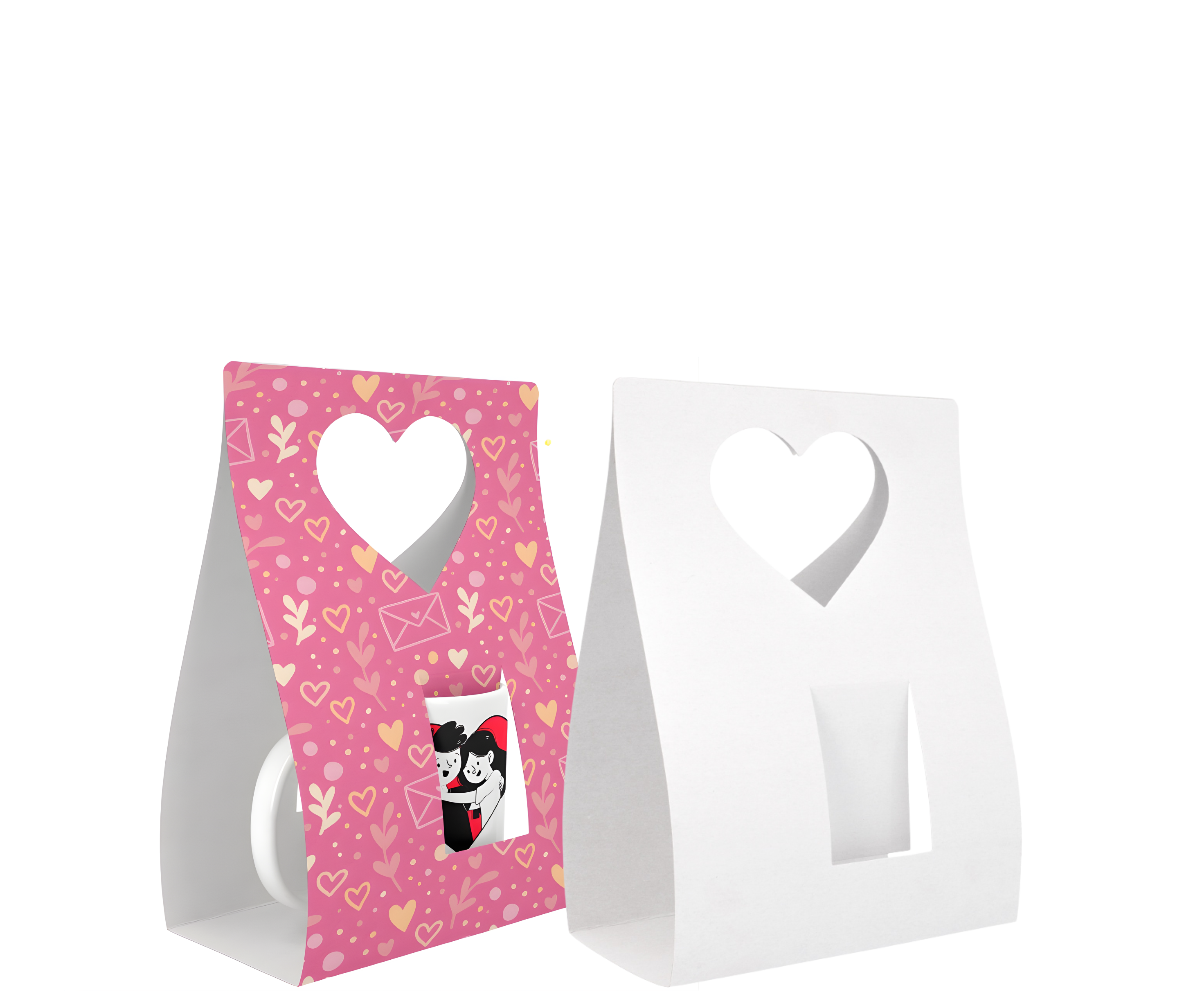 Pack 10 caixas caneca sublimável