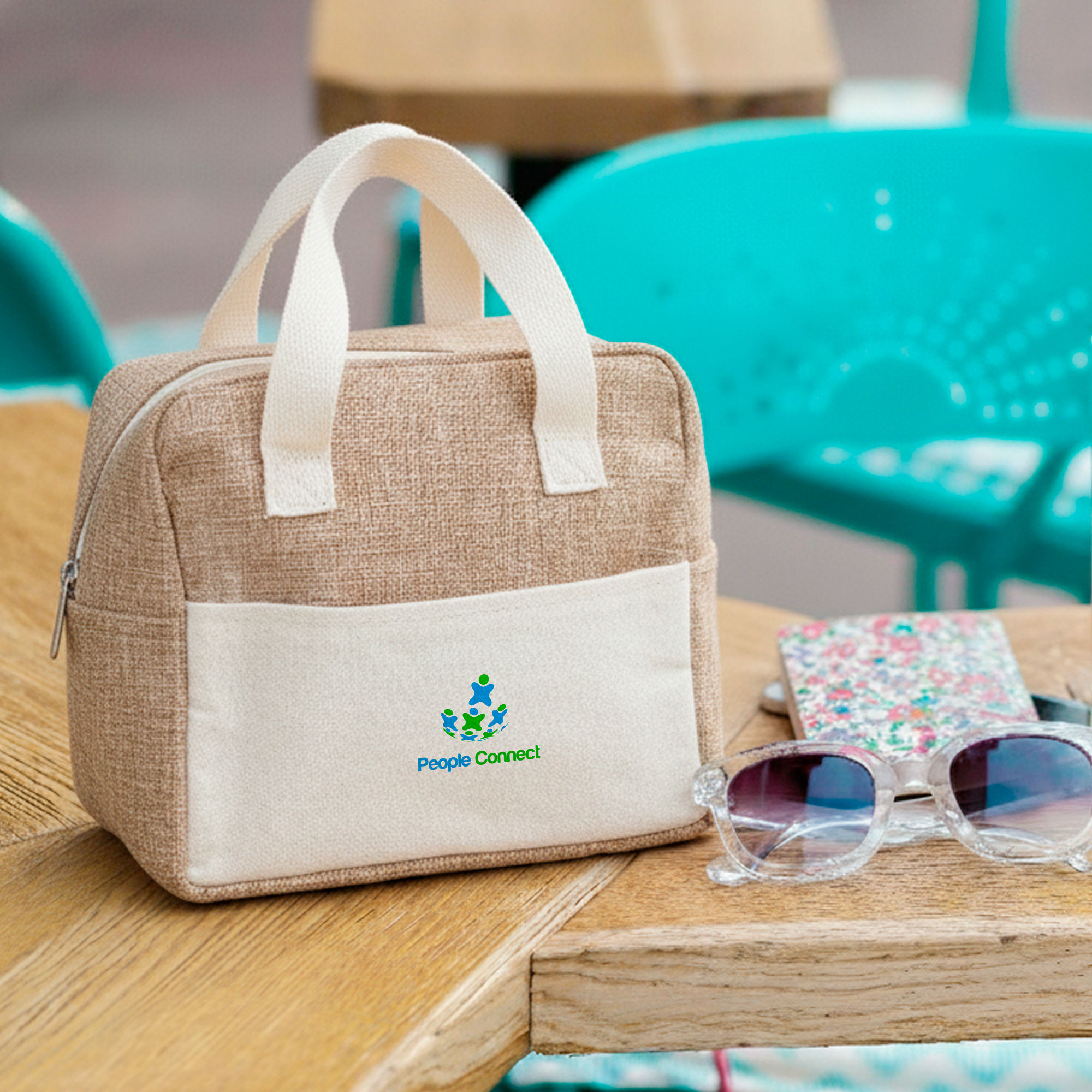 Bolsa Térmica em Poliéster e Algodão | Personalizável com DTF / Vinil