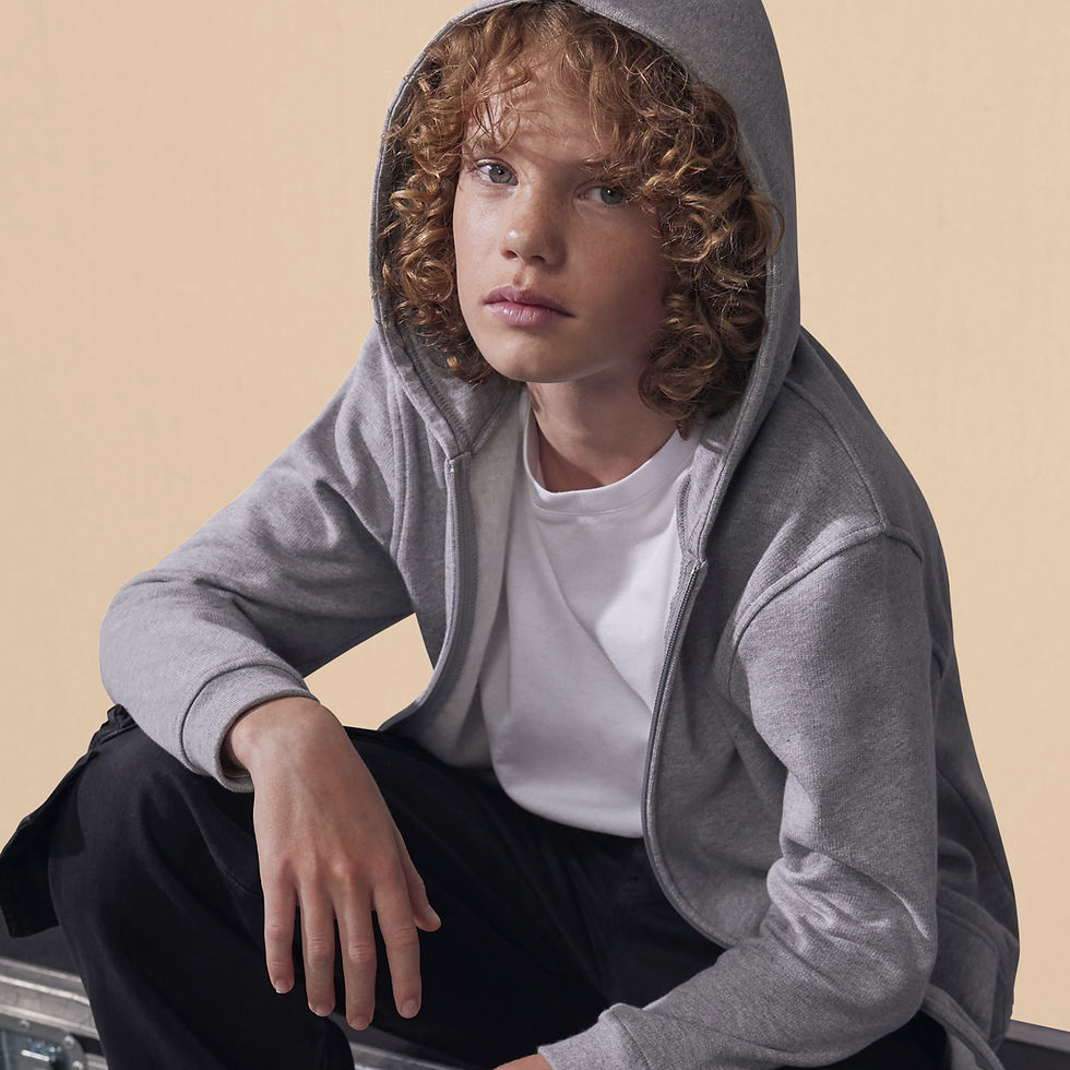 Miniatura: Sweat com Capuz e Fecho Criança B&C  Zip Hood /Kids