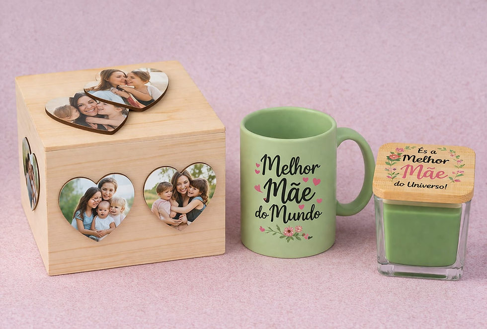 Miniatura: 🌸 Caixa Dia da Mãe 🌸 - Verde Menta