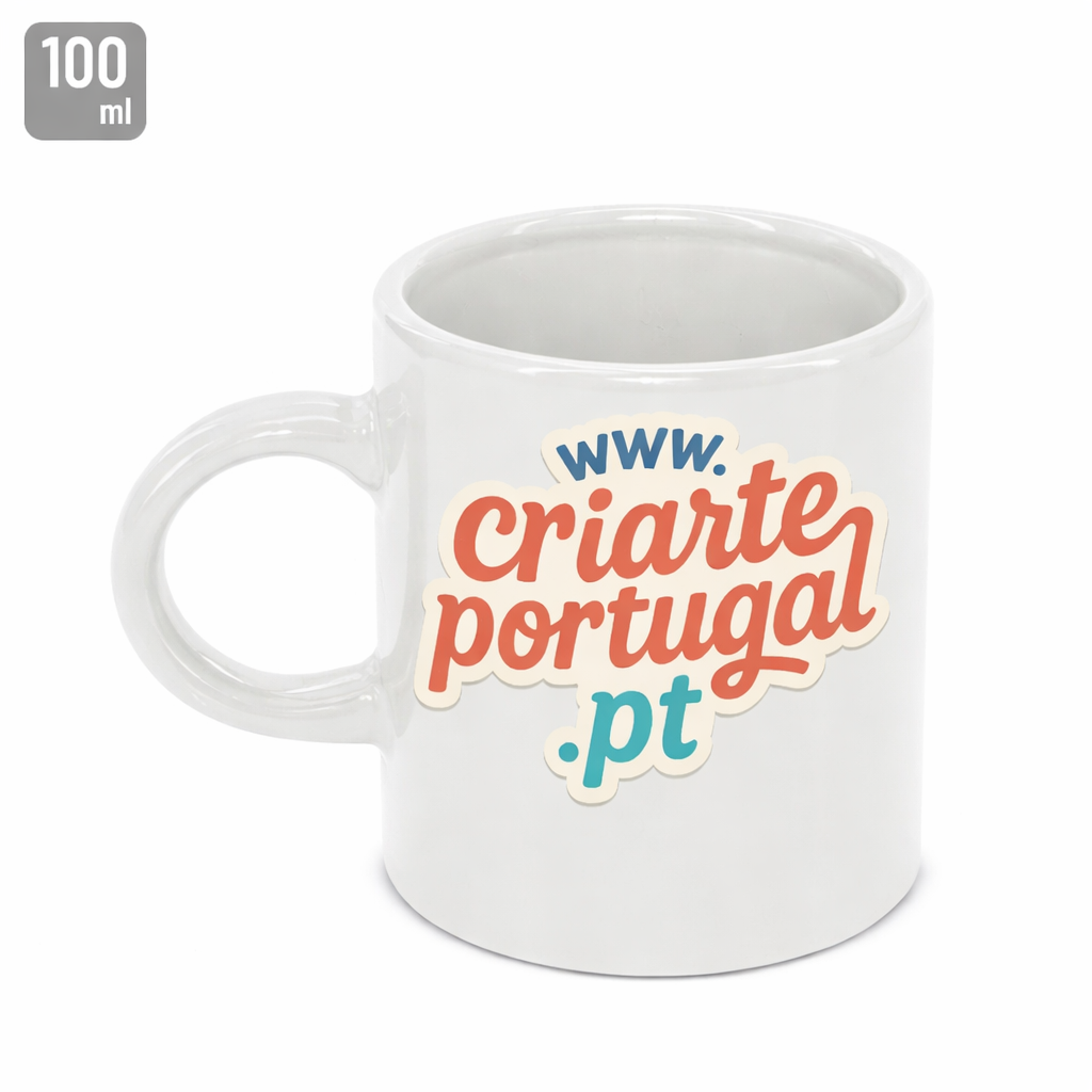 Chavena de Café  100ml  - Sublimação