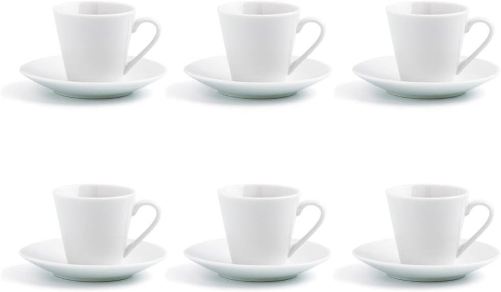 Thumbnail: Chávenas de Café em Porcelana Renova — 90 ml | Modelos Classic e Soft