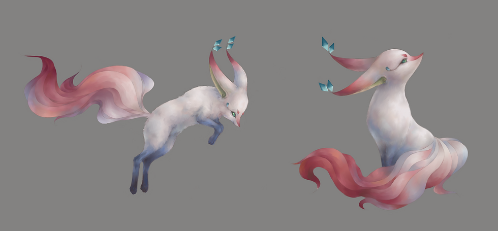 Nine tails fox