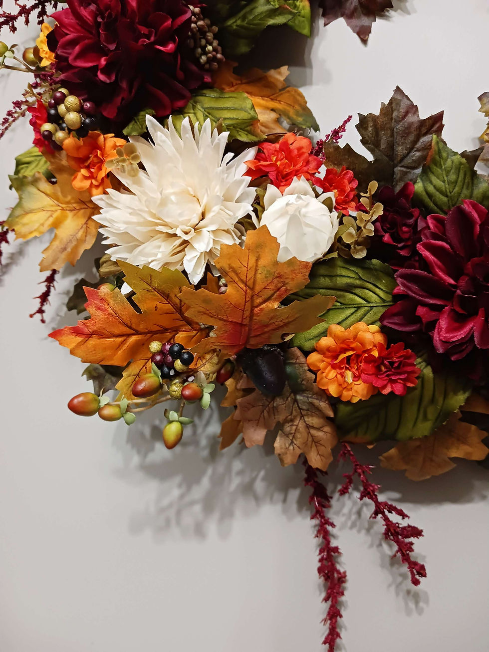 Thumbnail: Custom fall wreath built by request