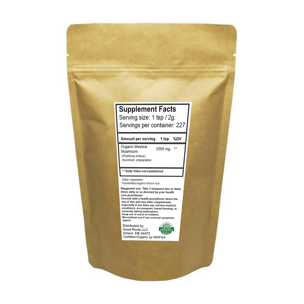 Thumbnail: Mesima Mushroom Powder Organic Phellinus linteus