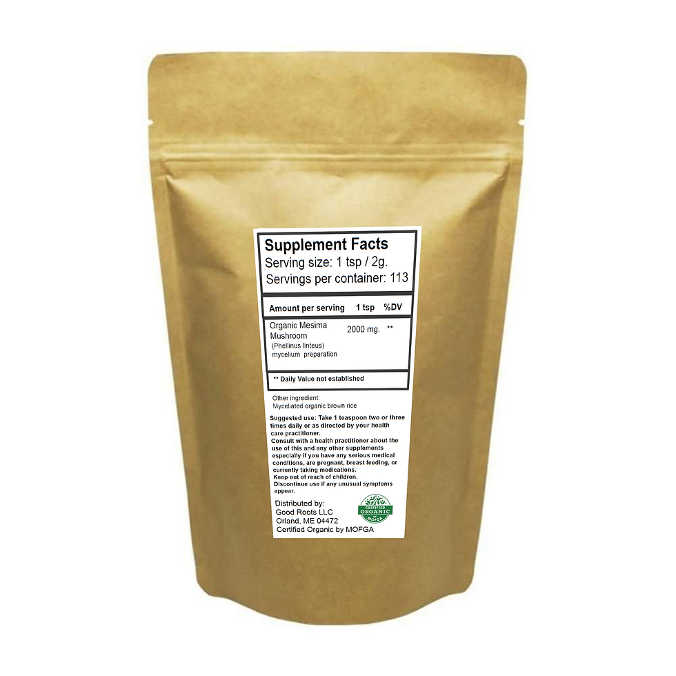 Thumbnail: Mesima Mushroom Powder Organic Phellinus linteus