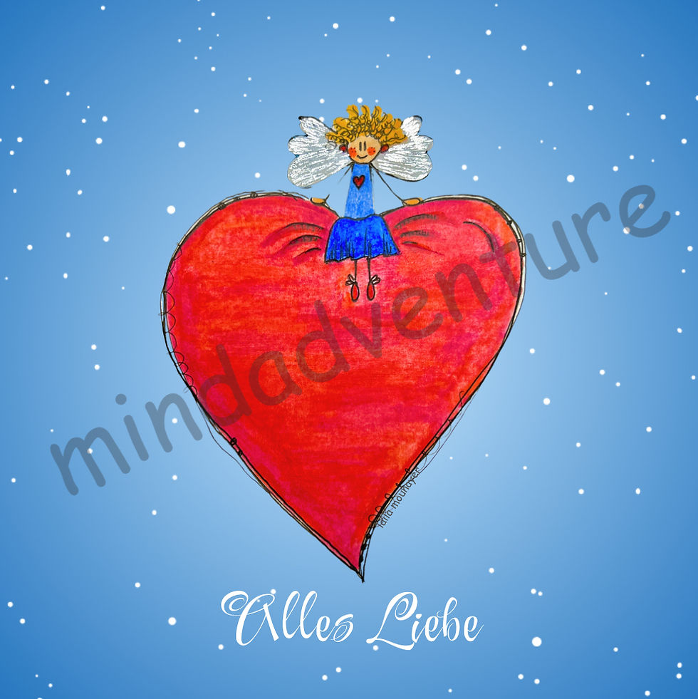 Grusskarte 'Stella - alles Liebe'