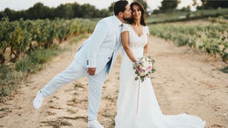 mariées wedding day