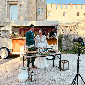 shooting mariage en hiver fémel traiteur