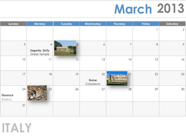 March