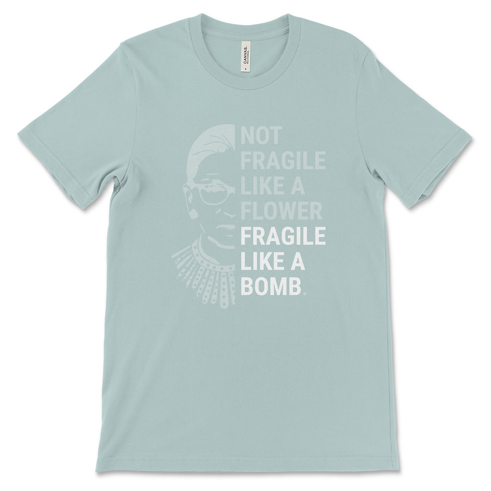 Fragile Tee - Seafoam