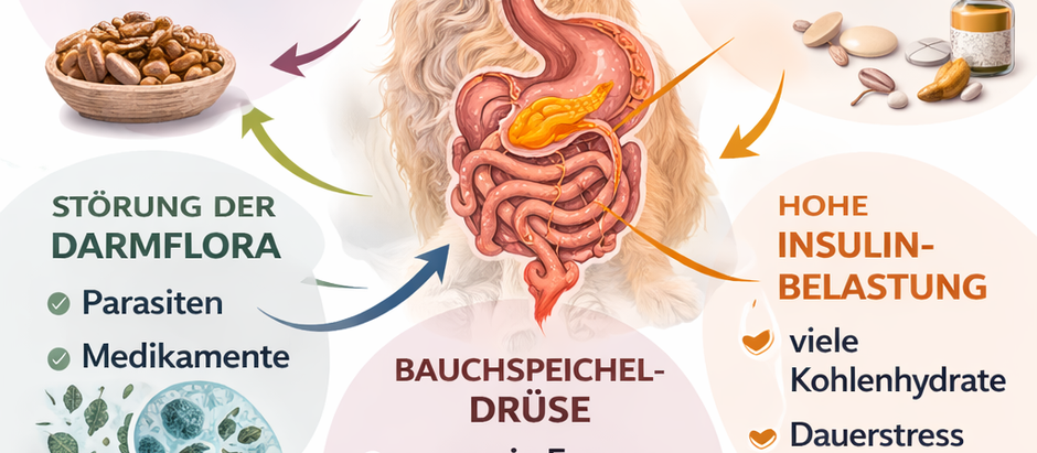 Bauchspeicheldrüse Hund, Warum Fett bei Bauchspeicheldrüsenproblemen beim Hund oft nicht das eigentliche Problem ist