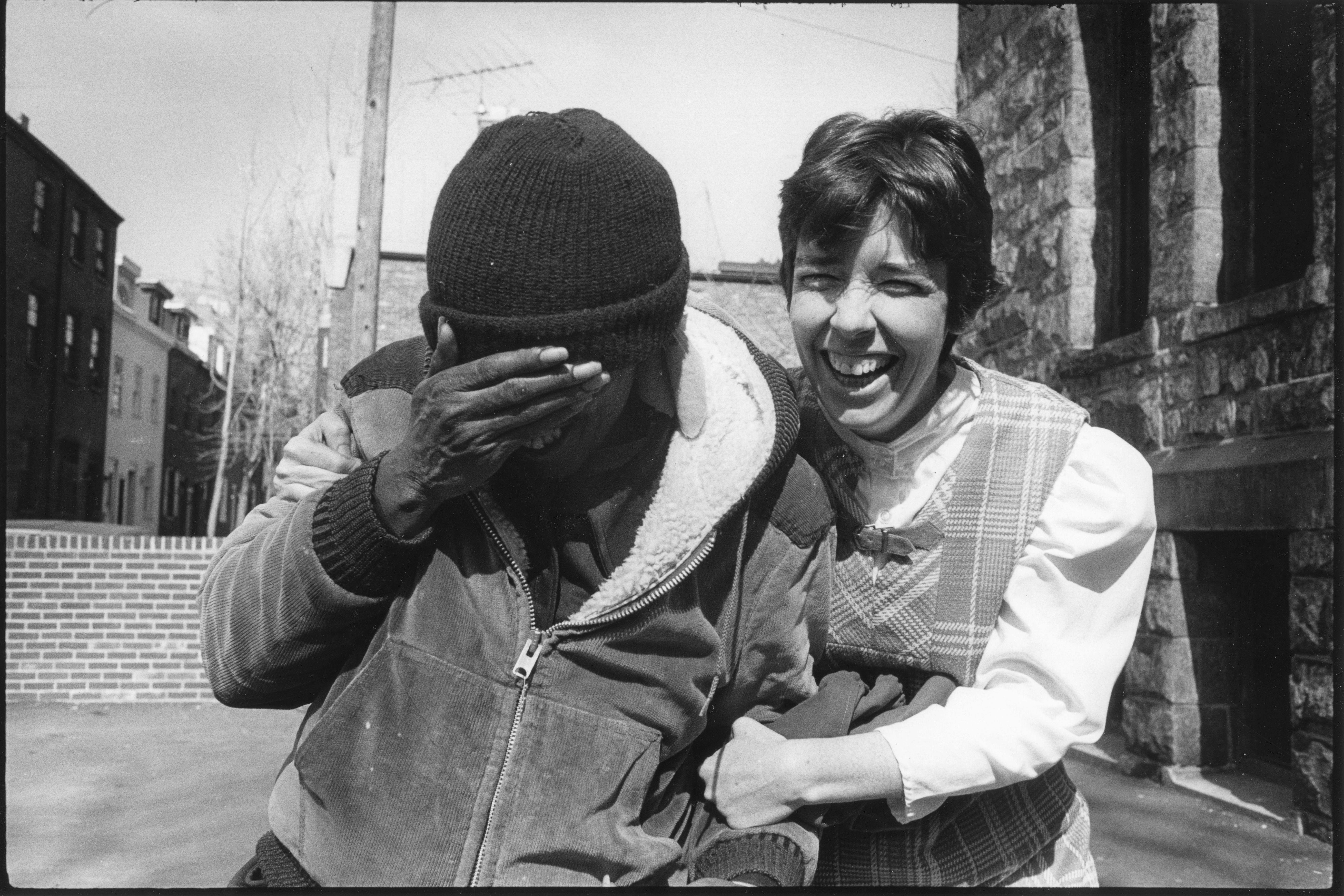2-Women of Hope-Resident Yvonne & Sr Mary Scullion-Phila-1987